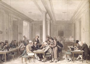 Interior of a Parisian Cafe, c.1815